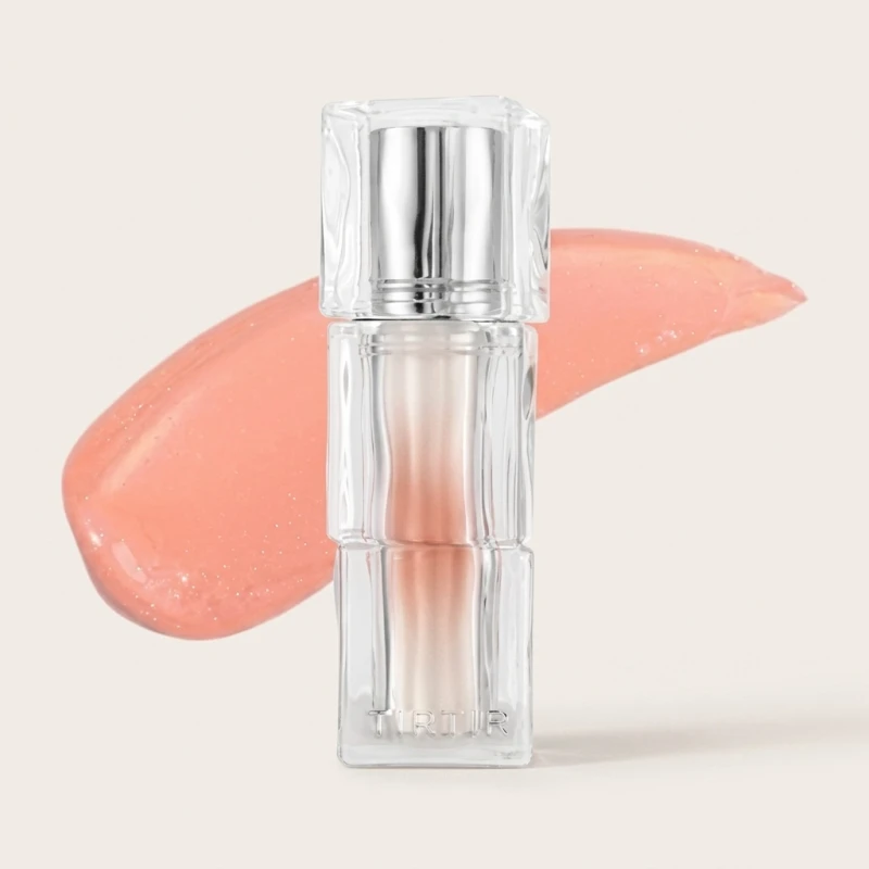 TIRTIR Waterism Glow Tint 22 Snowy Peach - Hydrating High-Shine Lip Gloss - Main Image