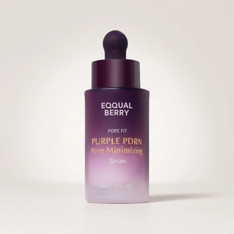 EQQUALBERRY Purple PDRN Pore Minimizing Serum 30ml - Skin Smoothing & Firming - Main Image
