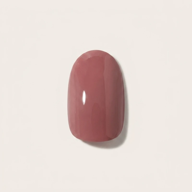 ohora Semicured Gel Nail Strips in Cream Rose - High-Gloss Salon Quality Finish - Main Image