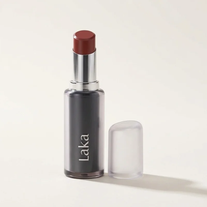 Laka Devil Lip Bonding Glow Lipstick - 804 Chilling, High-Shine Plum Wine - Main Image